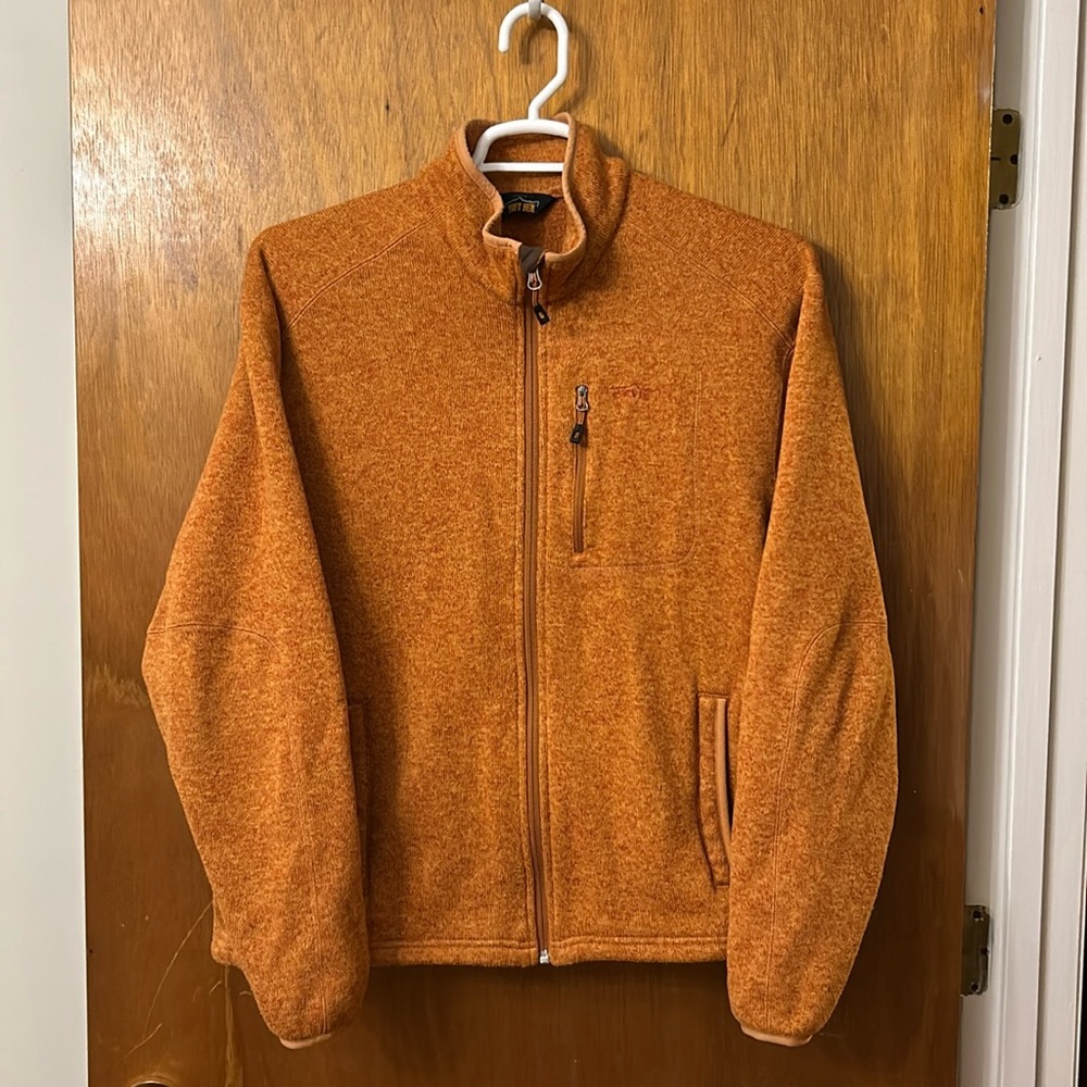 Orvis full zip sweater fleece jacket